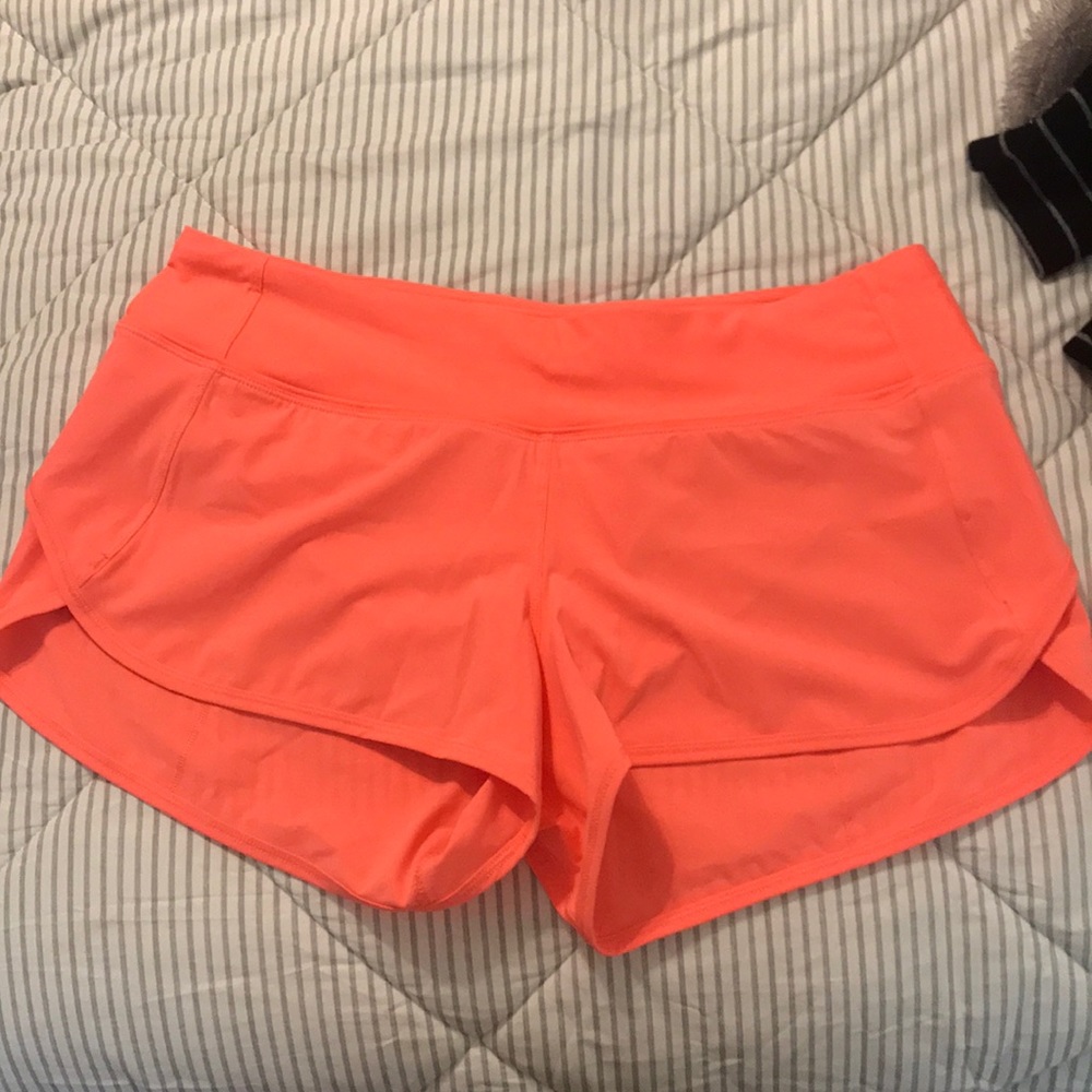 Neon LuluLemon Shorts